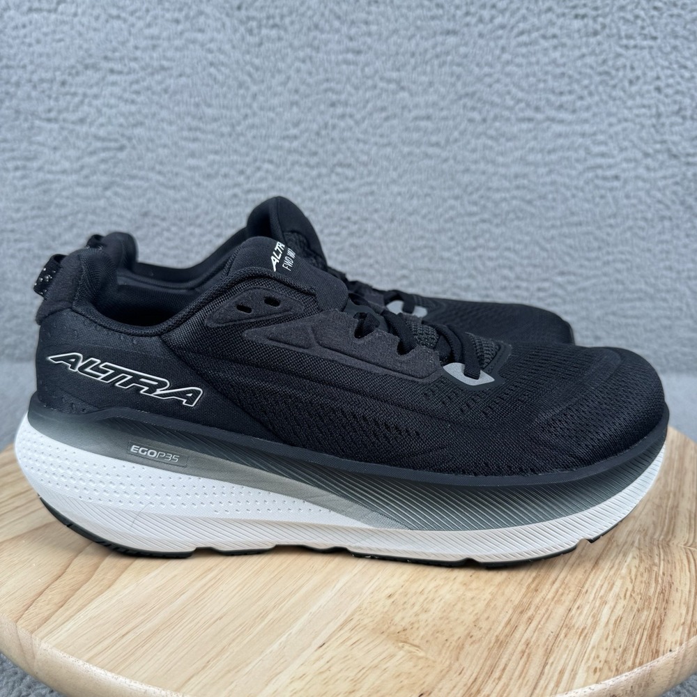Altra FWD Via 2 Womens 9.5 Black Road Running Shoes 4mm Drop Sneaker AL0A85TW010